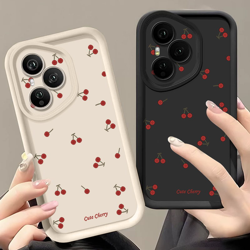 Phone Cases Cherry - Mini Rode Kers Gedrukt Zachte TPU