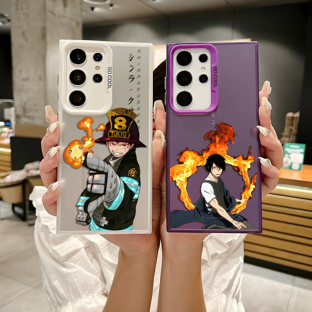 Phone Cases Japan - Japan anime F-Fire ForceS Telefoon Case