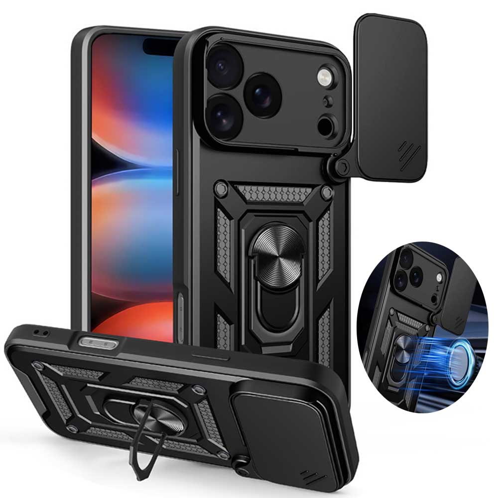 Camera Lens Protector - Schokbestendig Armor Case Voor iPhone 17