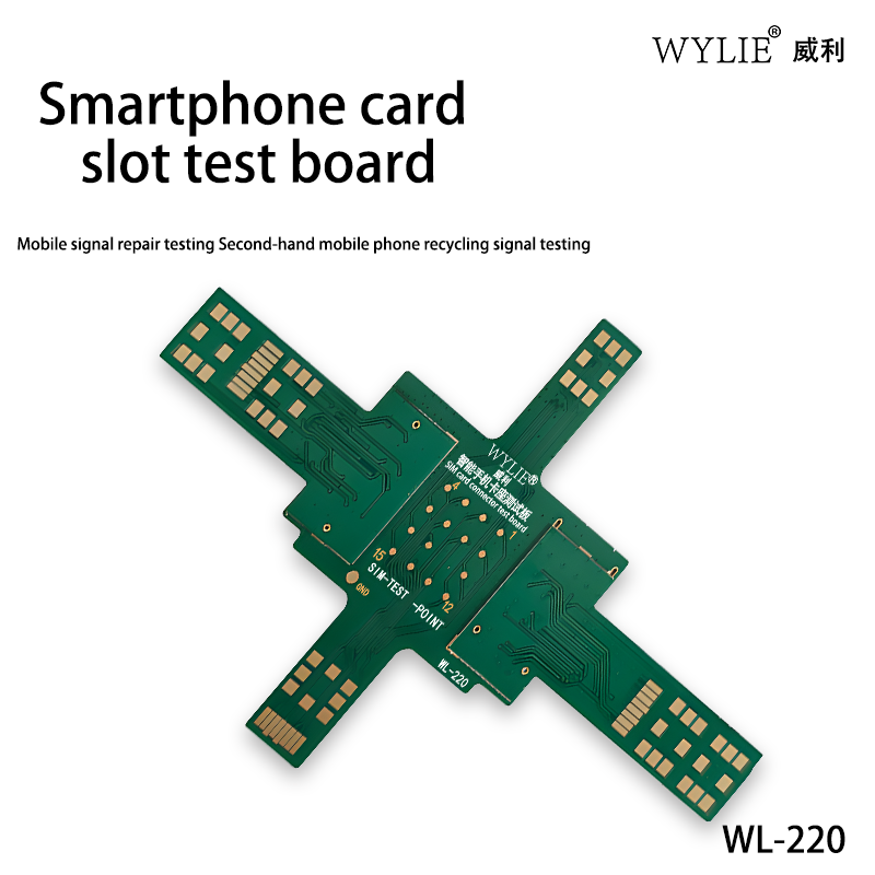 Phone Cases Recycling - WYLIE WL-220 Smartphone Kaartsleuf Testbord Mobiele