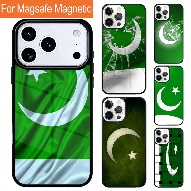 Phone Cases Pakistan - Pakistan Vlag Banner ZACHTE Magnetische Draadloze