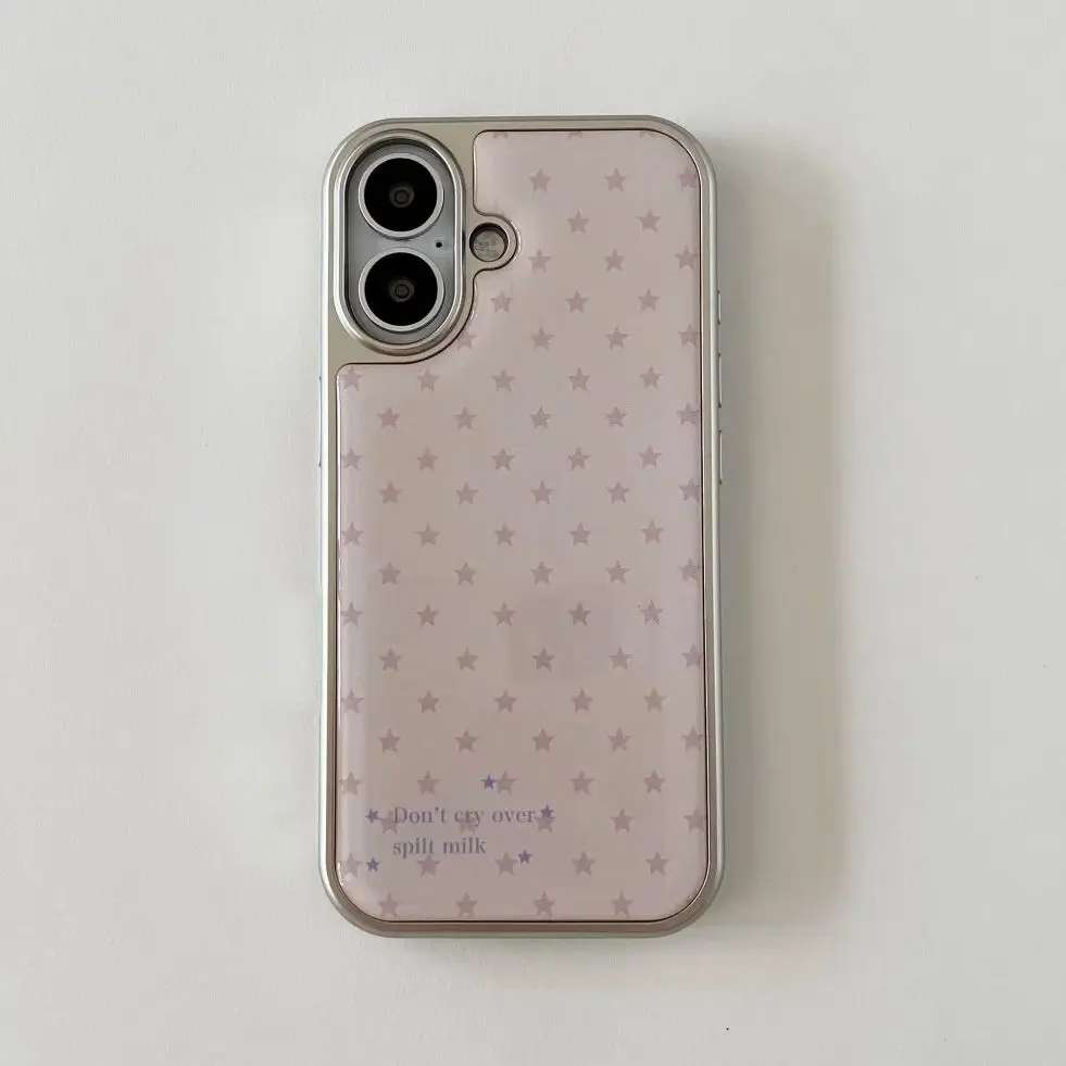 Phone Cases For Girls - Gepersonaliseerde telefoonhoes met hartjes, roze sterren