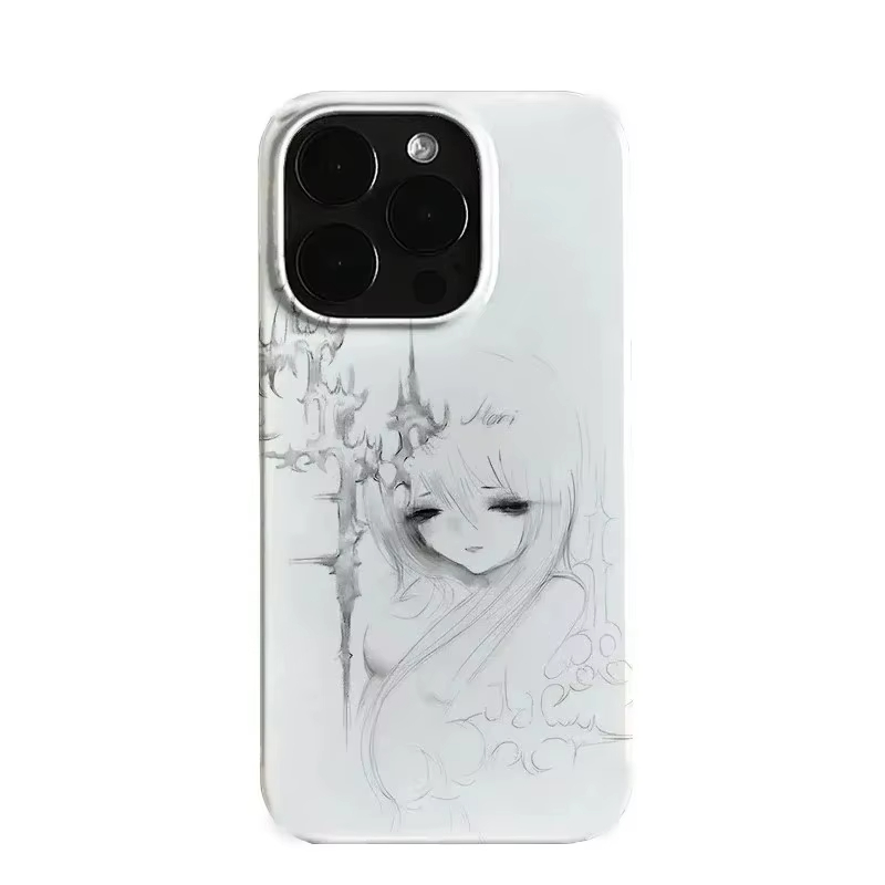 Phone Cases For Girls - Luxe schattige meisjes engel jelly telefoonhoesje