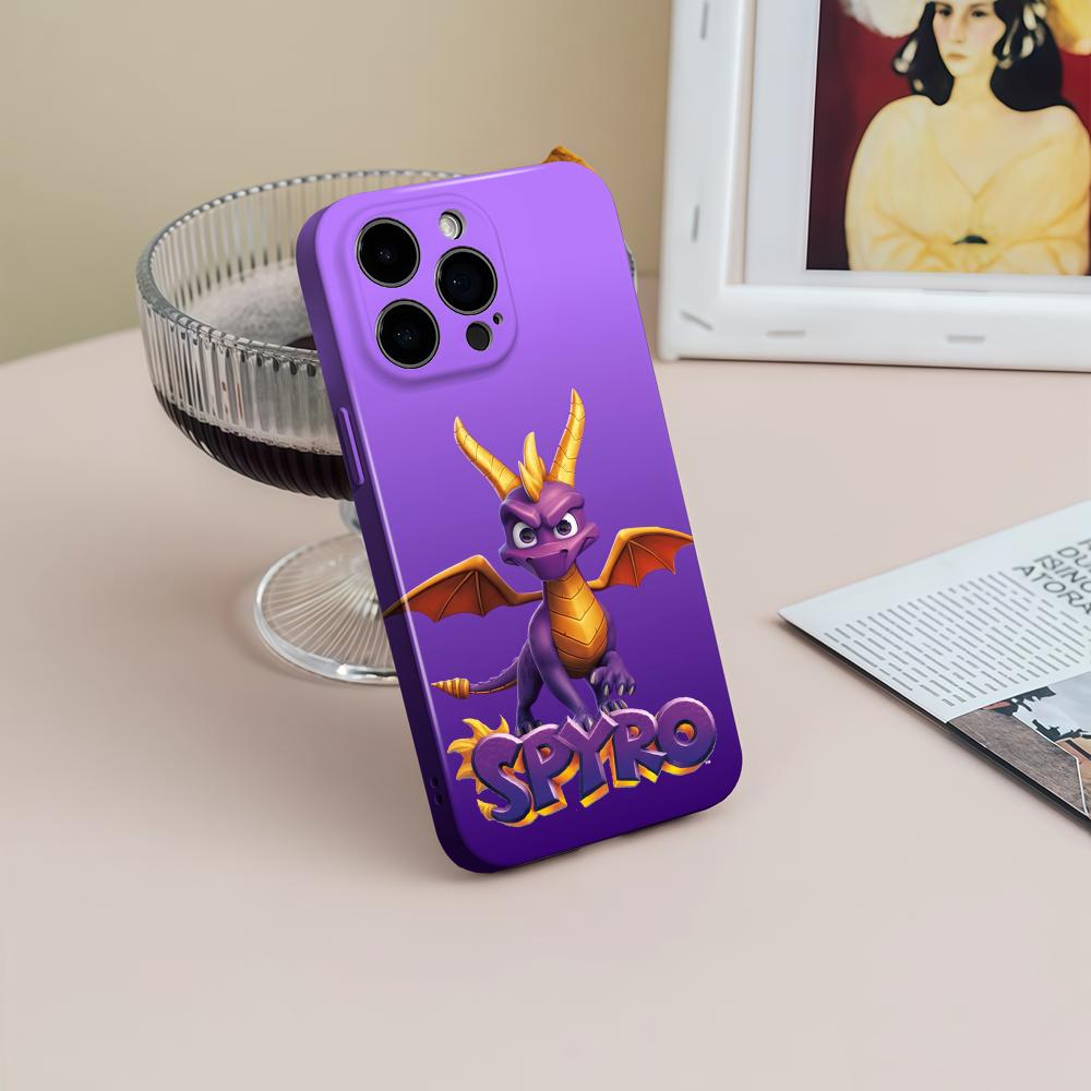 Phone Cases For Iphone 15 - Game S-Spyro Serie Draak Telefoonhoesje Voor