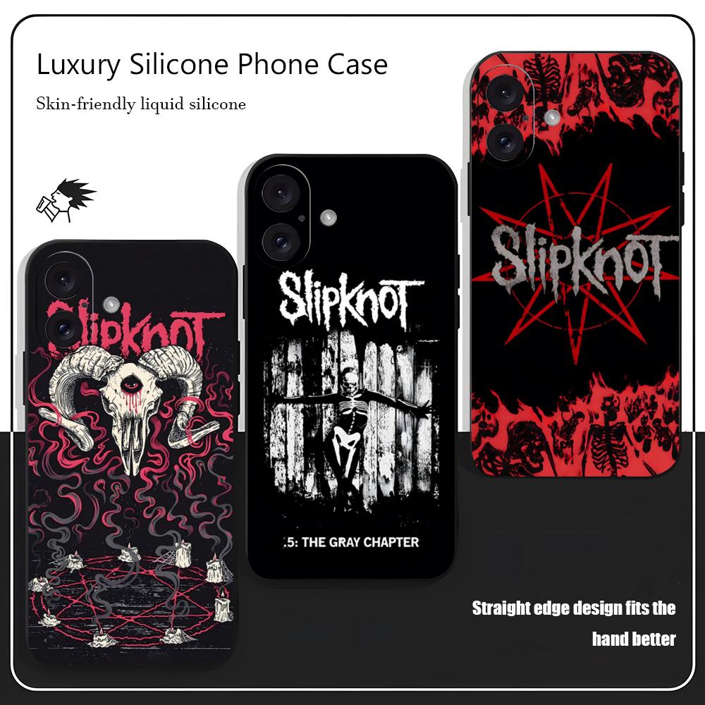 Phone Cases For Iphone 15 - S-Slipknot Popular Band Phone Case For