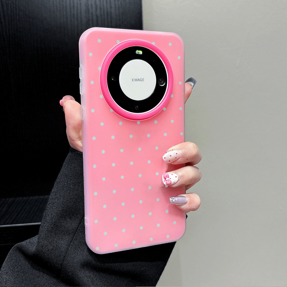 Schattig lichtblauw polkadot t - Phone Cases Polka Dot recensie en prijs