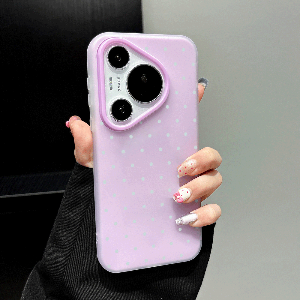 Schattig lichtblauw polkadot t - Phone Cases Polka Dot recensie en prijs