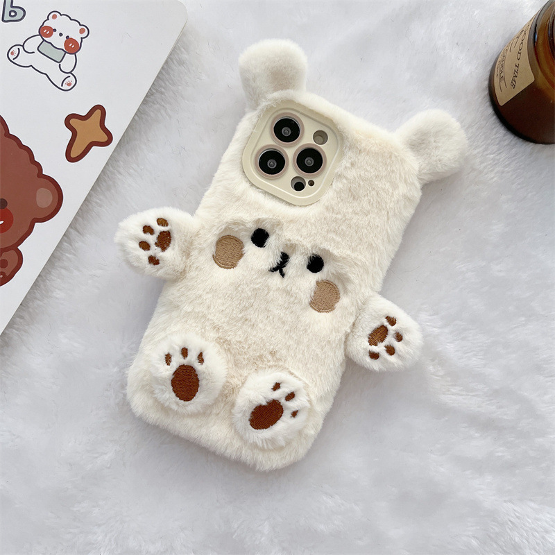 Koreaanse 3D Cartoon Beer Pluc - Phone Cases For Iphone 15 recensie en prijs
