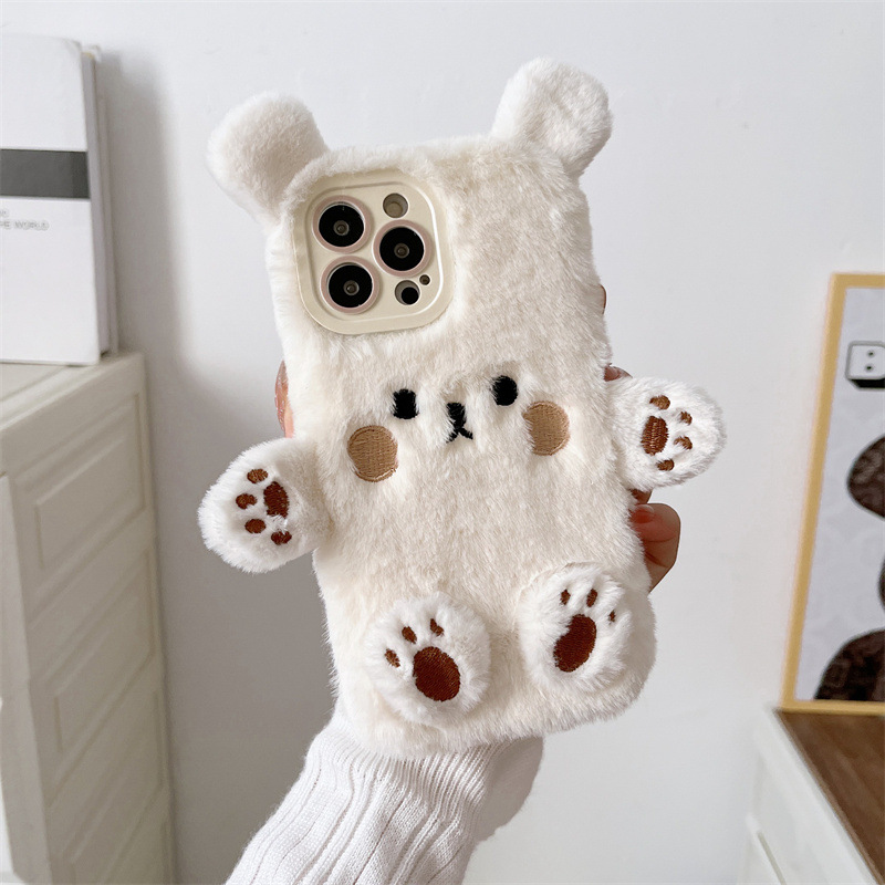 Koreaanse 3D Cartoon Beer Pluc - Phone Cases For Iphone 15 recensie en prijs