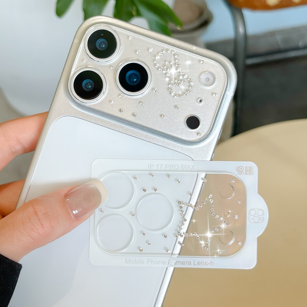 Luxe Diamant 3D Hart Glazen Ca - Camera Lens Protector recensie en prijs