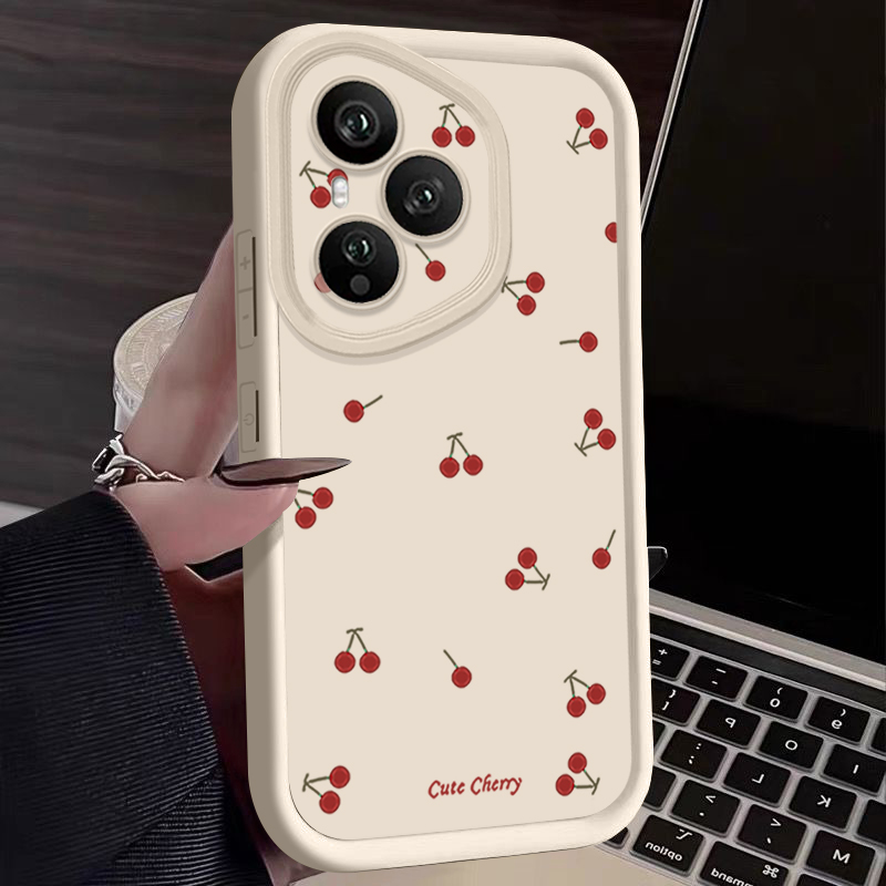 Mini Rode Kers Gedrukt Zachte  - Phone Cases Cherry recensie en prijs
