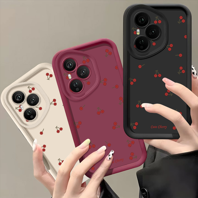 Mini Rode Kers Gedrukt Zachte  - Phone Cases Cherry recensie en prijs