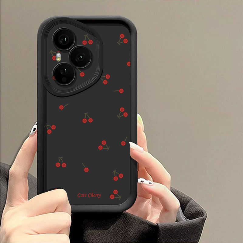 Mini Rode Kers Gedrukt Zachte  - Phone Cases Cherry recensie en prijs