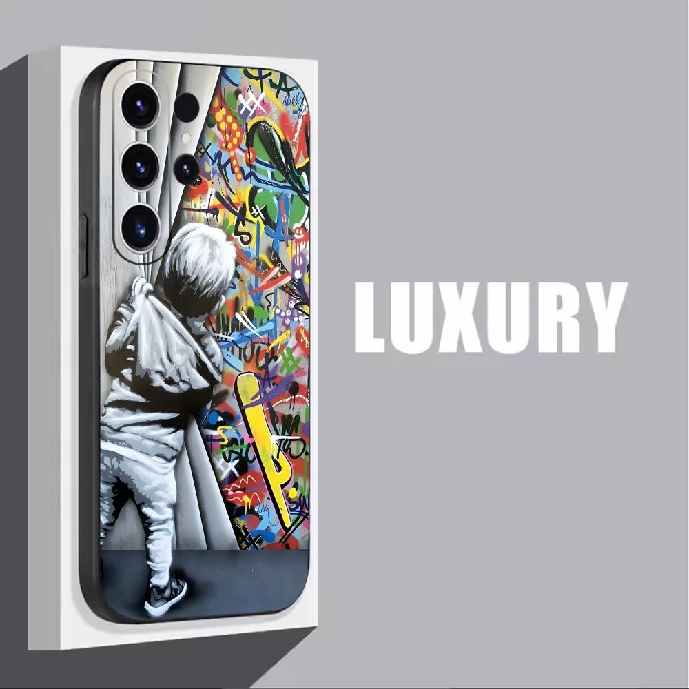 Banksy Graffiti Art Telefoon C - Phone Cases For Samsung recensie en prijs