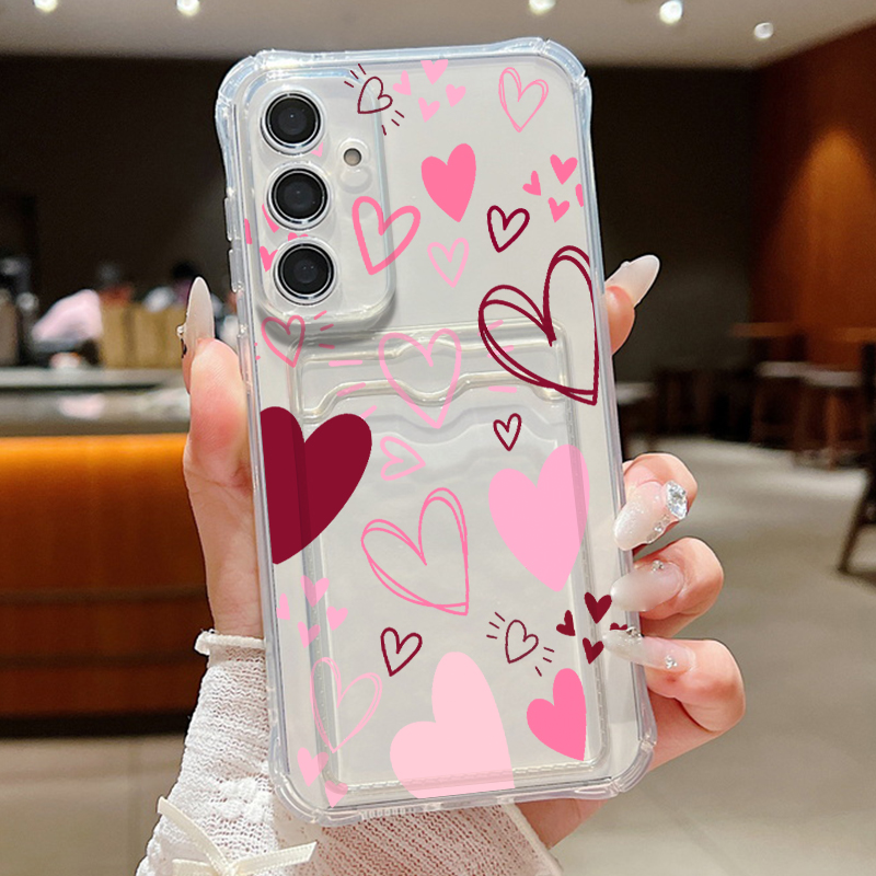 Liefdeshart Bladeren Patroon T - Phone Cases With Wallet recensie en prijs