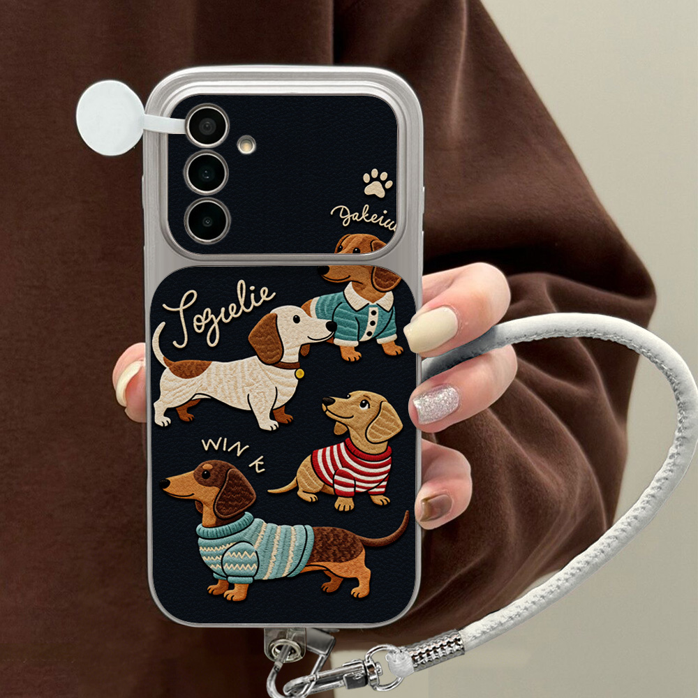 Cartoon Dachshund Telefoonhoes - Phone Cases Cherry recensie en prijs