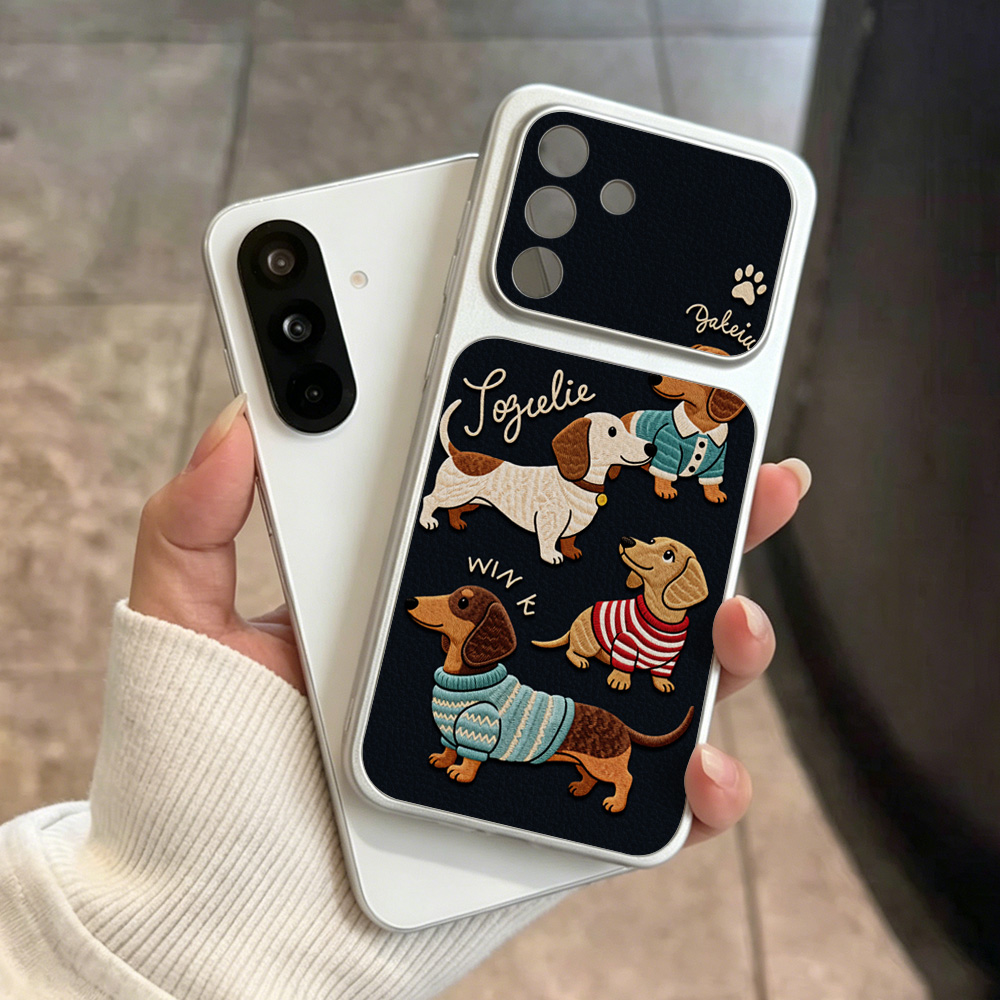 Cartoon Dachshund Telefoonhoes - Phone Cases Cherry recensie en prijs