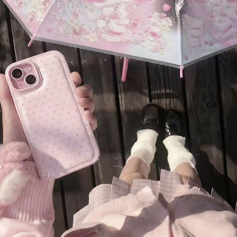 Trendy schattige roze polkadot - Phone Cases Polka Dot recensie en prijs