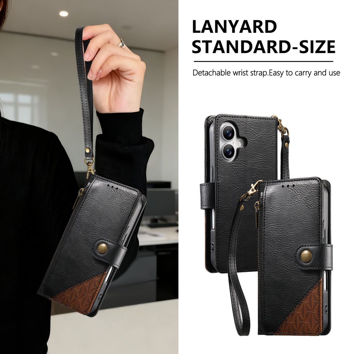 PU Lederen Rits Polsbandje Fli - Phone Cases With Wallet recensie en prijs