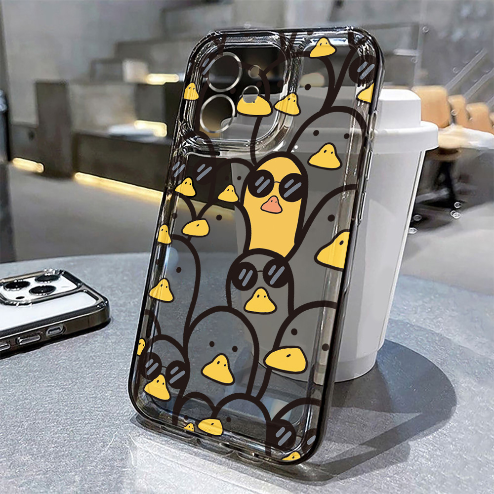 Leuke Cartoon Duck Case Meisje - Phone Cases For Girls recensie en prijs