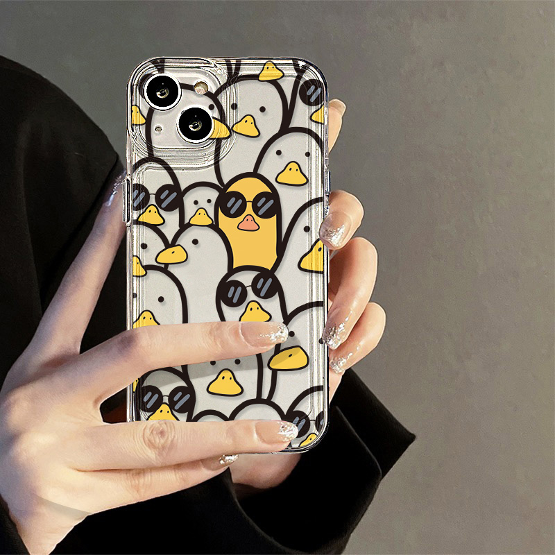 Leuke Cartoon Duck Case Meisje - Phone Cases For Girls recensie en prijs