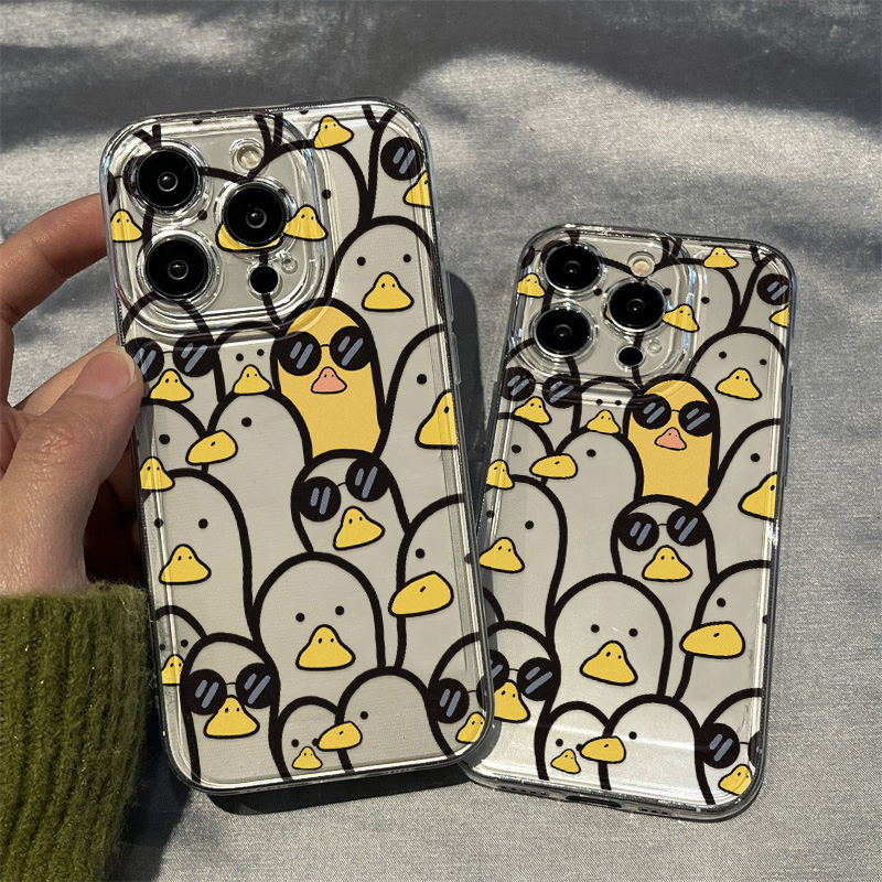Leuke Cartoon Duck Case Meisje - Phone Cases For Girls recensie en prijs