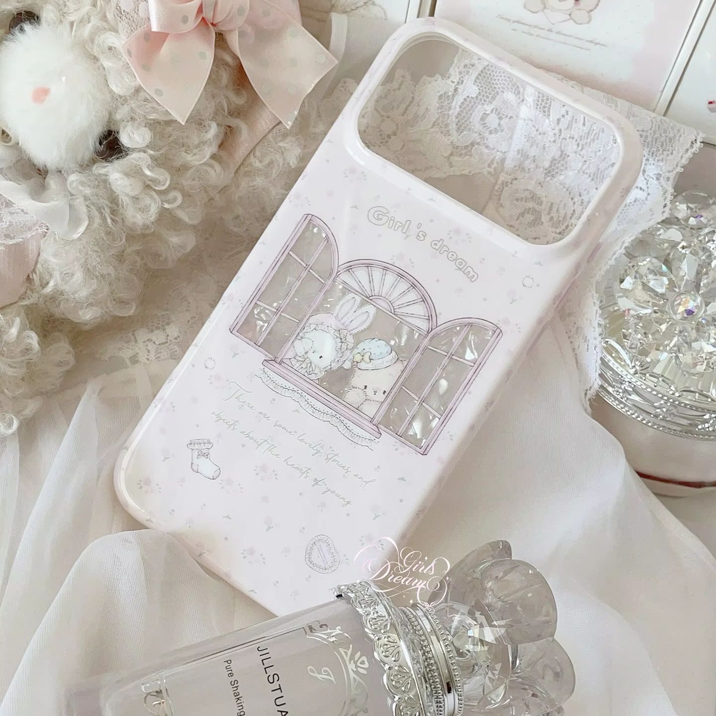 Kawaii Bunny Bear Bloemige Roz - Phone Cases For Girls recensie en prijs