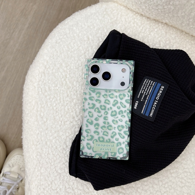 Mambo Green Leopard Square IMD - Phone Cases Green recensie en prijs