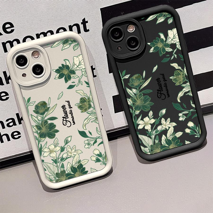 Vintage groene bloemen telefoo - Phone Cases Green recensie en prijs