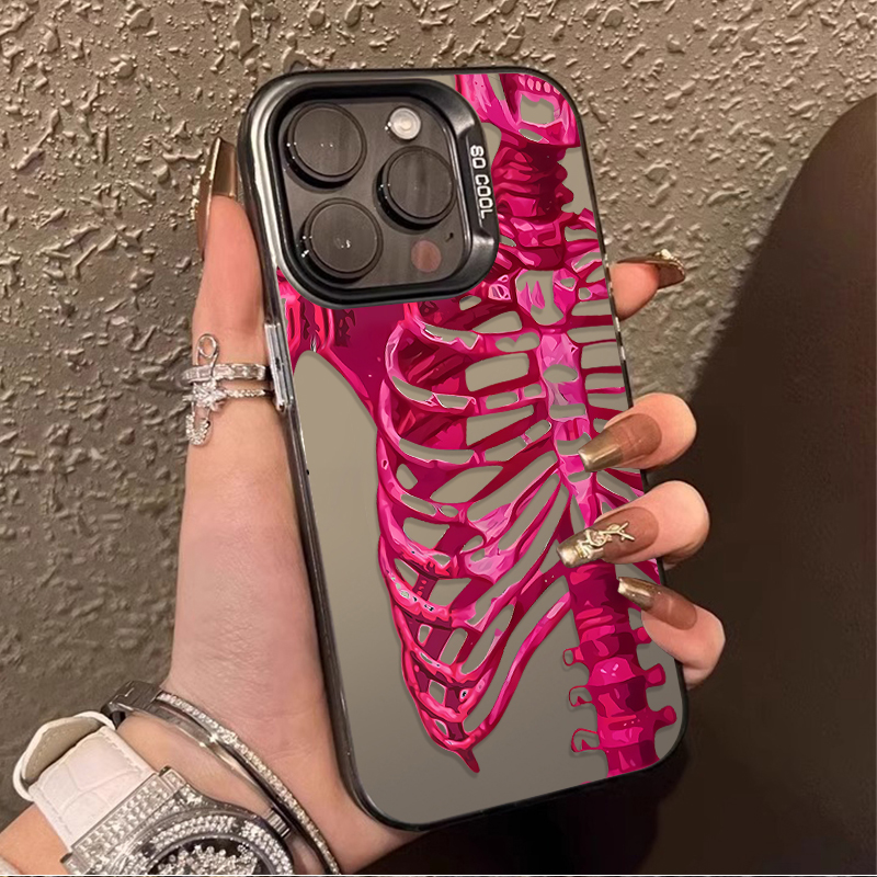 Luxe Roze Groene Schedel Telef - Phone Cases Green recensie en prijs