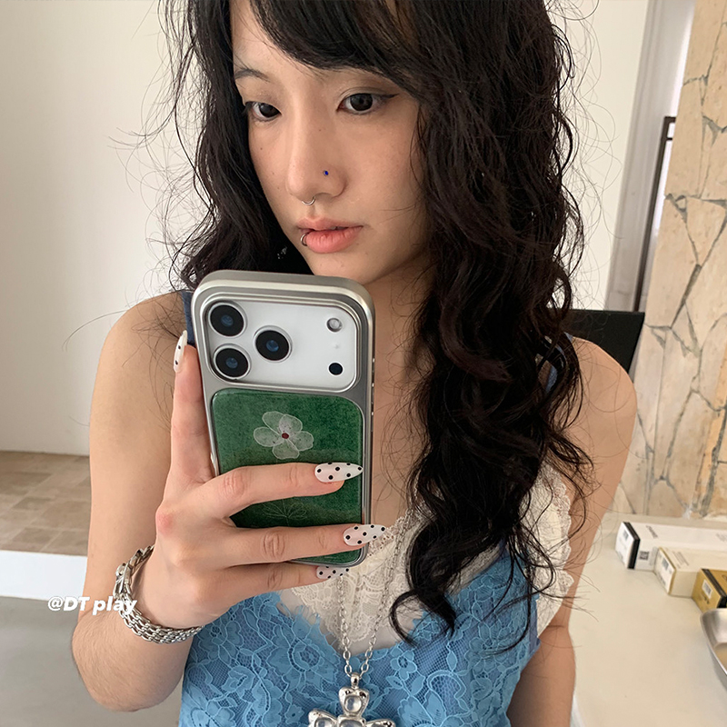 Groene Kamille Kleine Bloemen  - Phone Cases Green recensie en prijs