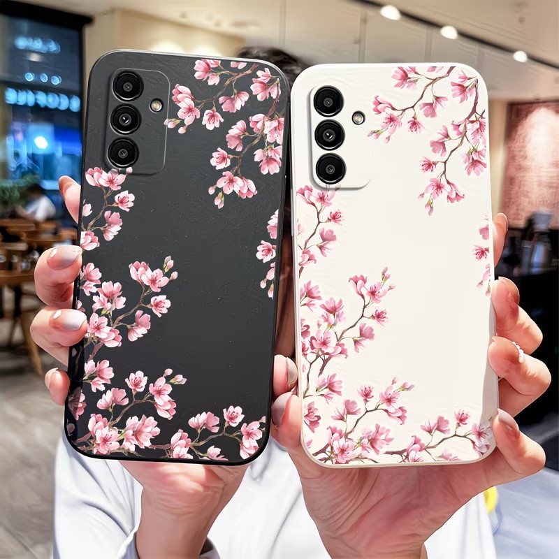 Roze kersenbloesemtak print te - Phone Cases Cherry recensie en prijs