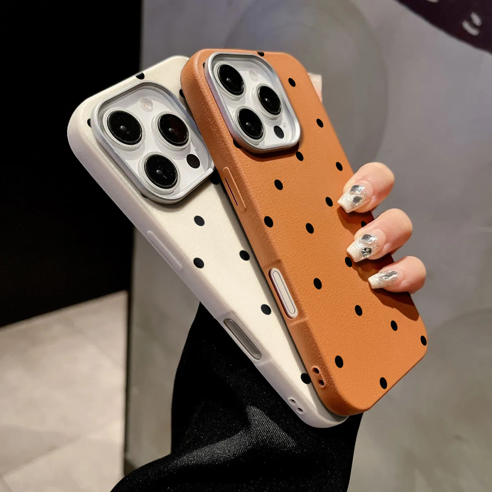 Minimalistische Zwarte Polka D - Phone Cases Polka Dot recensie en prijs