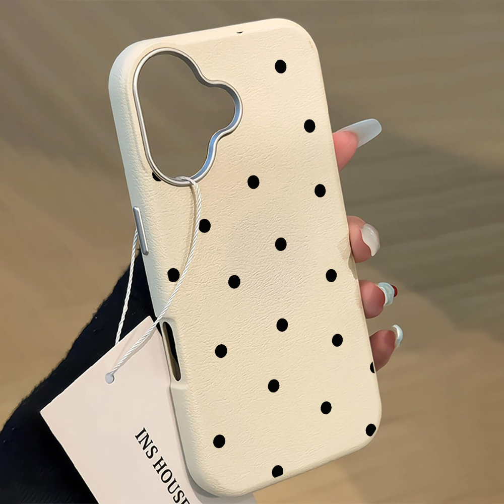 Minimalistische Zwarte Polka D - Phone Cases Polka Dot recensie en prijs