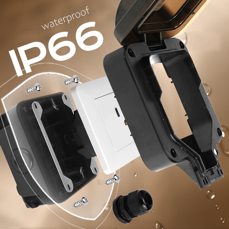 Avoir IP66 waterdichte wandcon - Phone Cases Uk recensie en prijs
