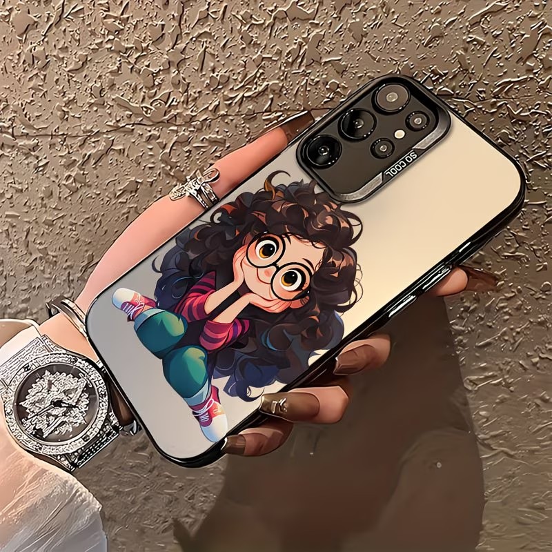 Schattig krullend haar bril me - Phone Cases For Girls recensie en prijs