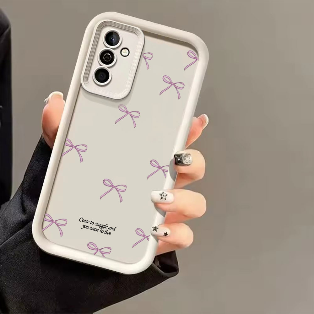 Roze strikprint zachte TPU tel - Phone Cases For Samsung recensie en prijs