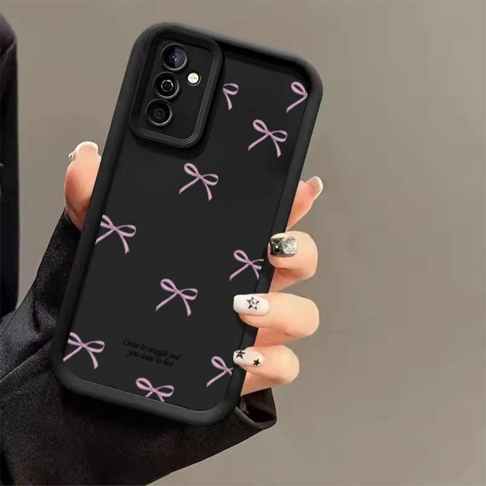 Roze strikprint zachte TPU tel - Phone Cases For Samsung recensie en prijs
