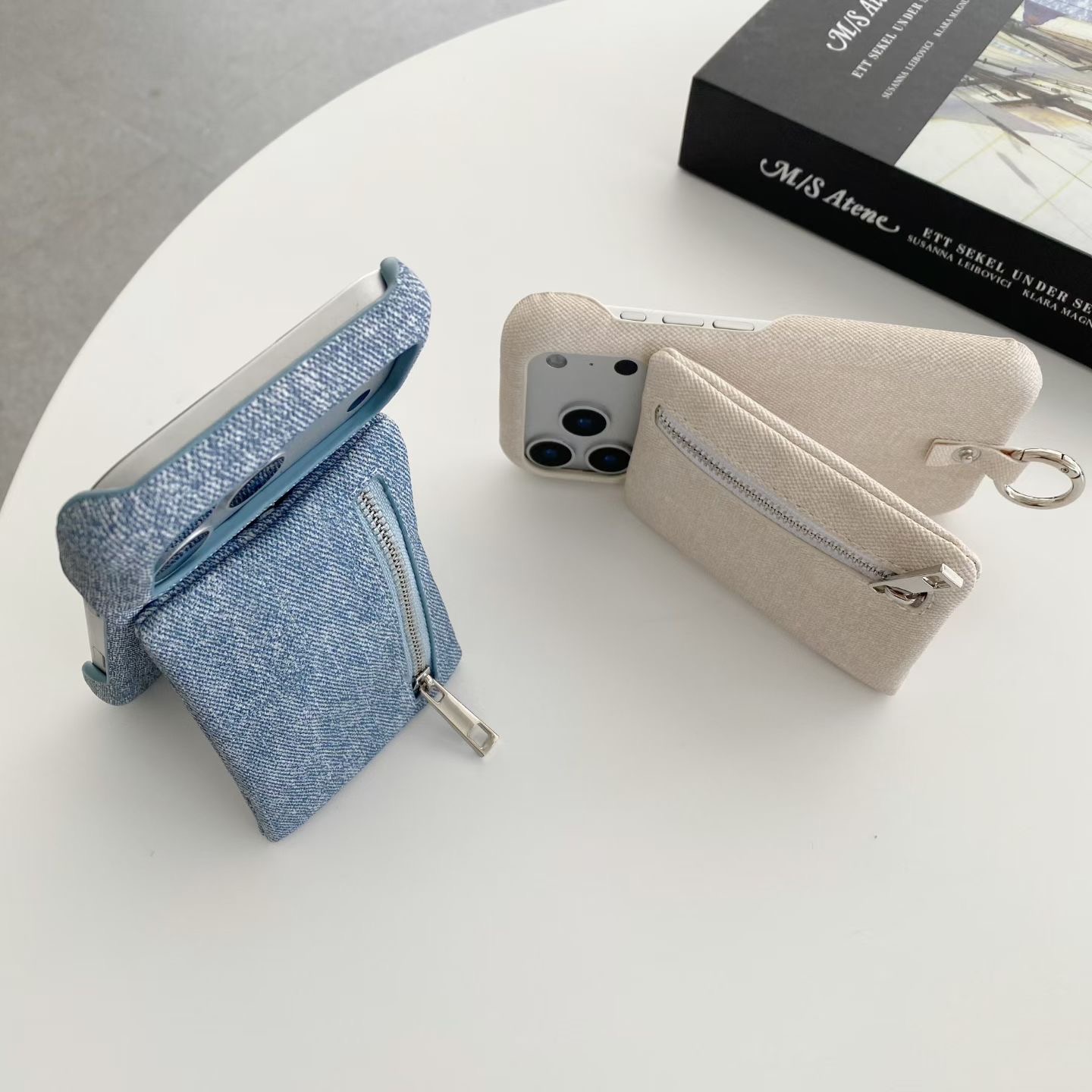 Jeans rits geld portemonnee ka - Phone Cases With Wallet recensie en prijs
