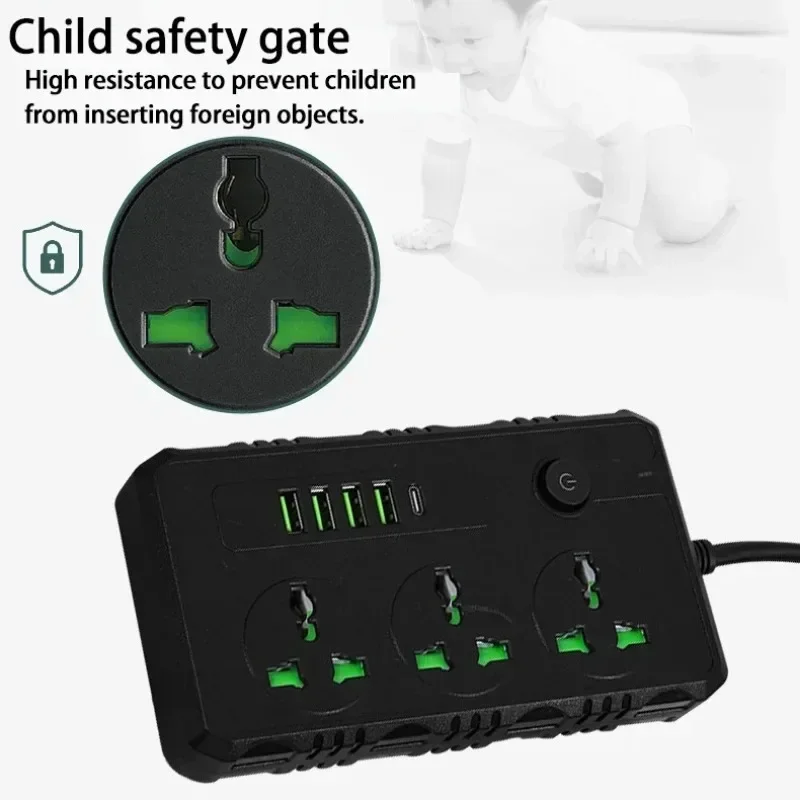Stekkerdoos met 4 USB en 1 Typ - Phone Cases Uk recensie en prijs