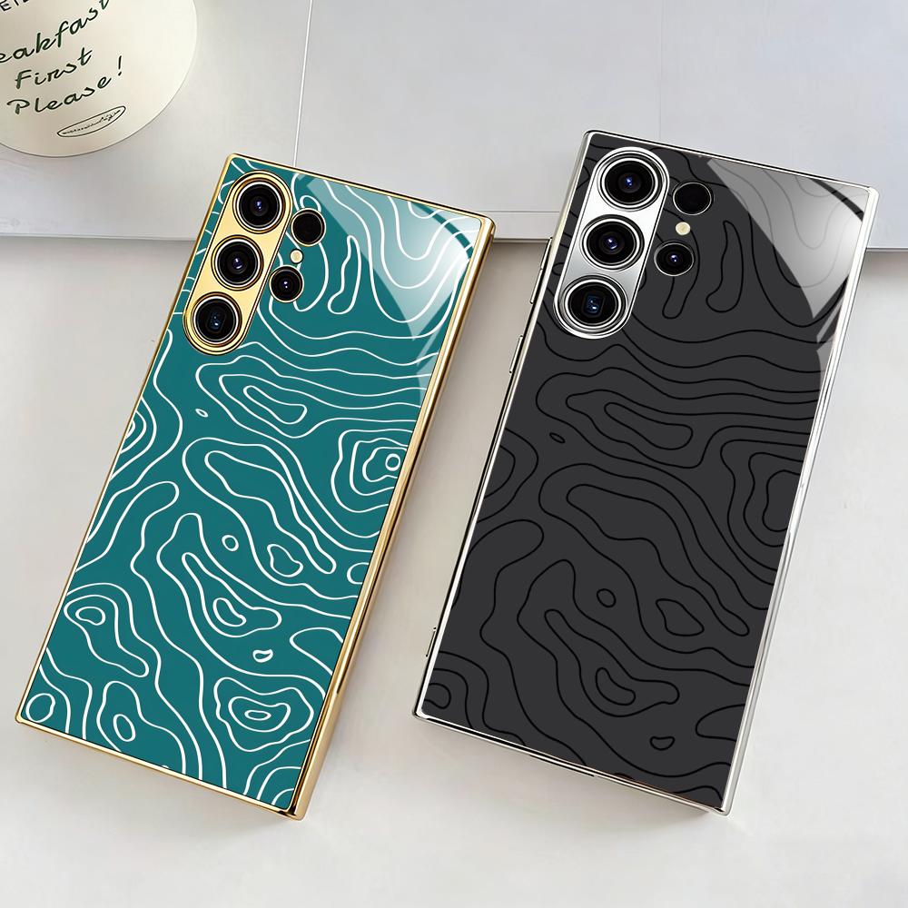 Saliegroen topografisch kaartp - Phone Cases Green recensie en prijs