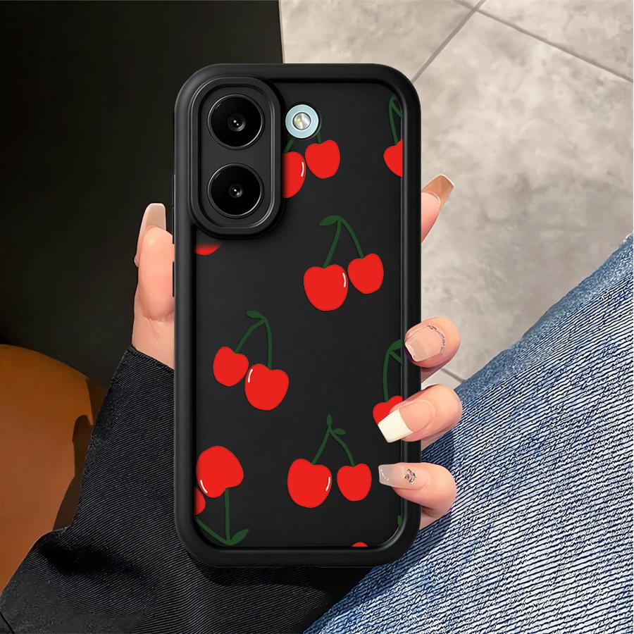 Cartoon Cherry zachte telefoon - Phone Cases Cherry recensie en prijs