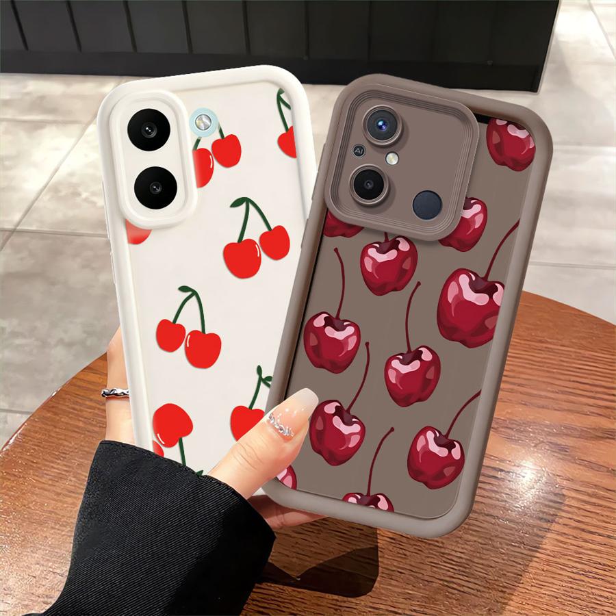 Cartoon Cherry zachte telefoon - Phone Cases Cherry recensie en prijs