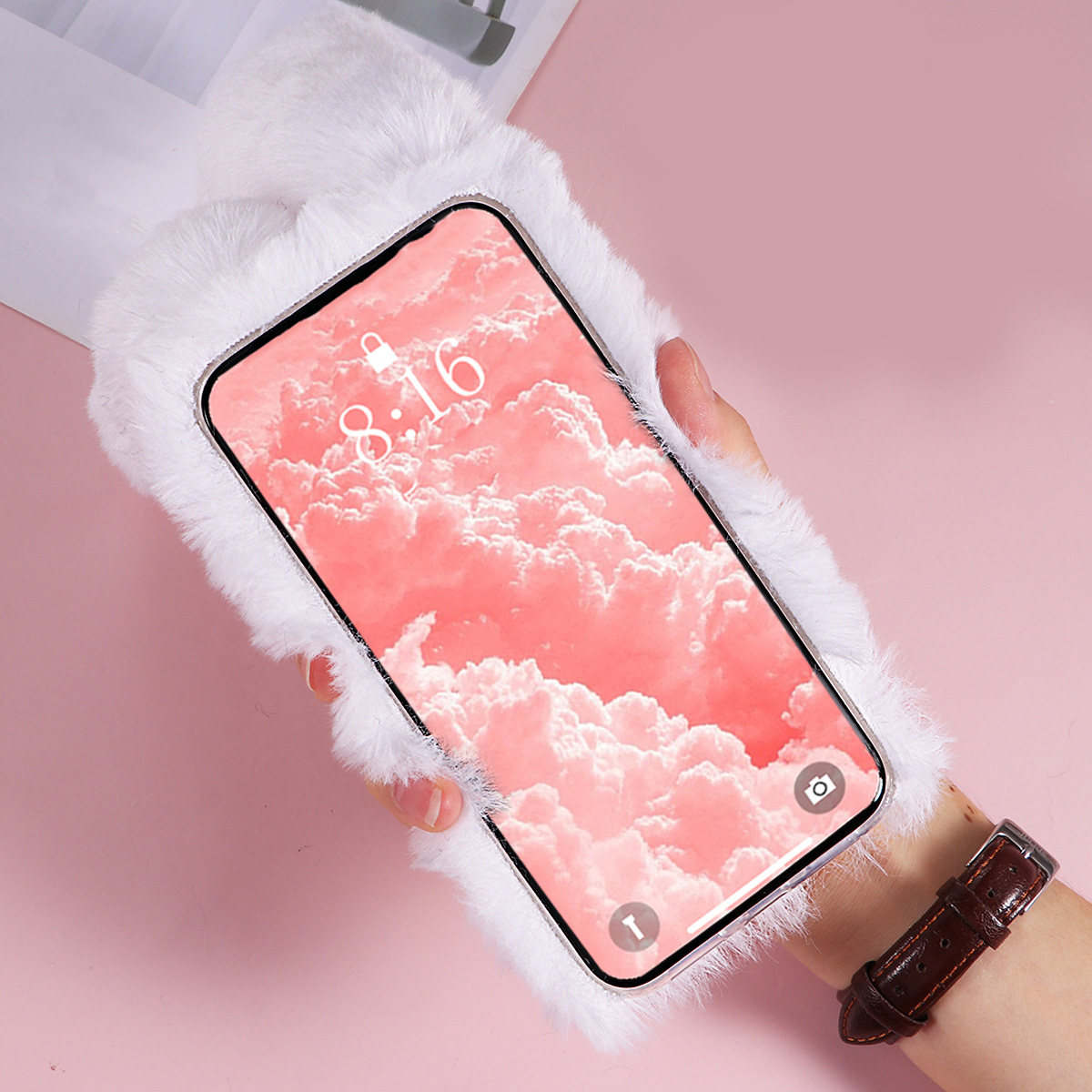 Wit 6,1 inch schattig konijnen - Phone Cases For Girls recensie en prijs