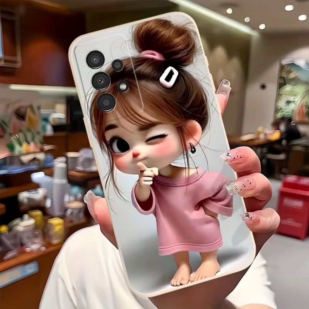 Schattig cartoonmeisjes patroo - Phone Cases For Girls recensie en prijs