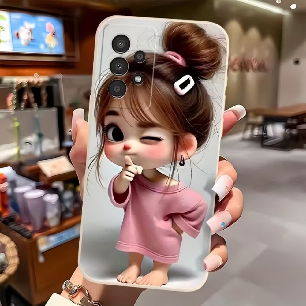 Schattig cartoonmeisjes patroo - Phone Cases For Girls recensie en prijs