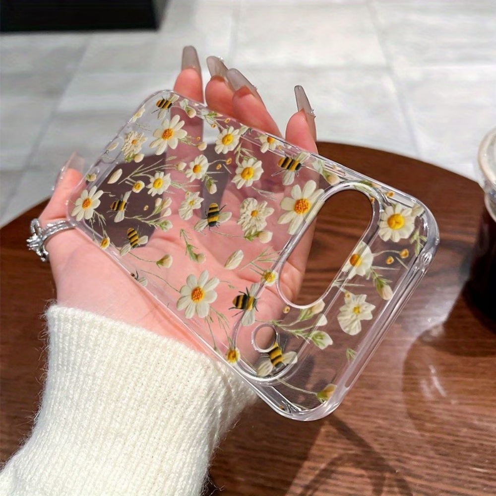 Schattig honingbij-bloemenpatr - Phone Cases Google Pixel 9A recensie en prijs