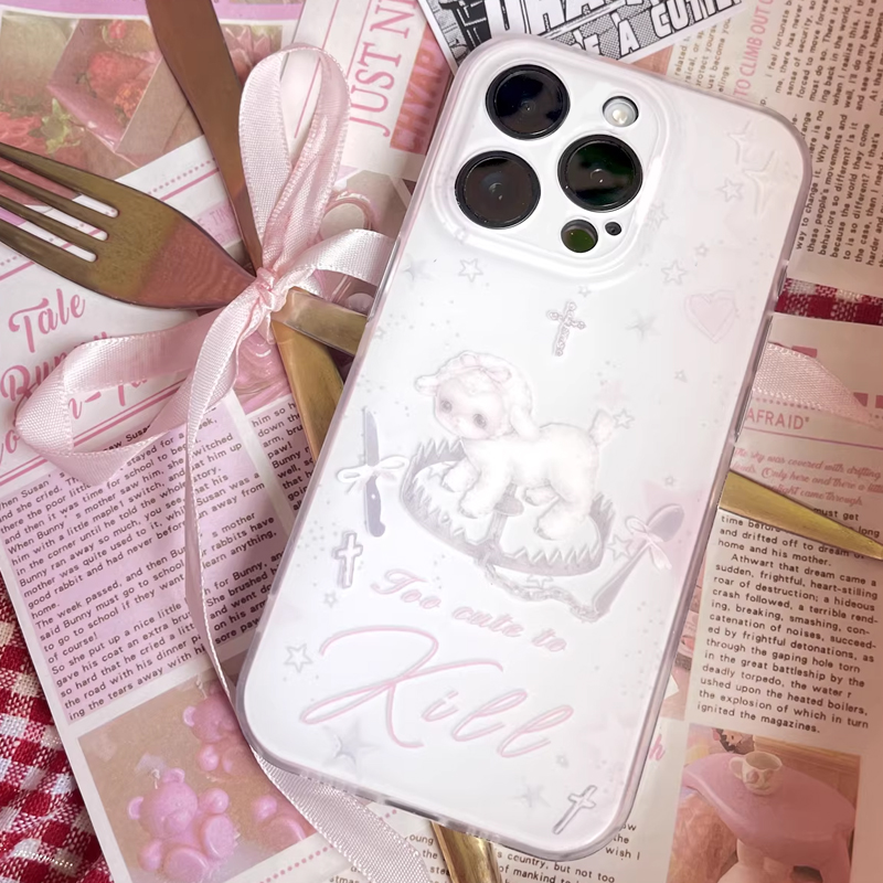 Y2K Koreaans INS Creatief Scha - Phone Cases For Girls recensie en prijs