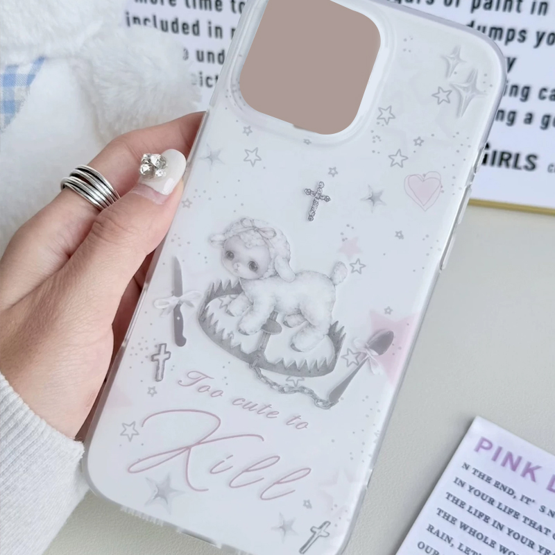Y2K Koreaans INS Creatief Scha - Phone Cases For Girls recensie en prijs