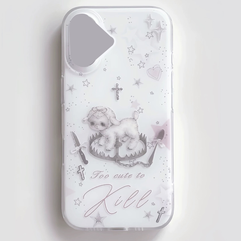 Y2K Koreaans INS Creatief Scha - Phone Cases For Girls recensie en prijs